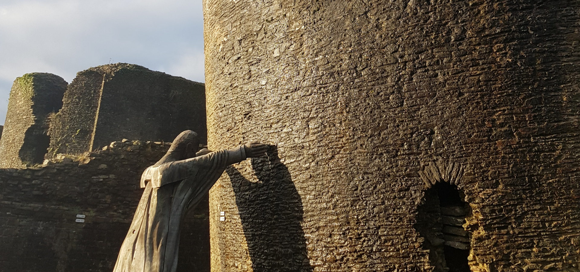 Caerphilly Castle, Wales